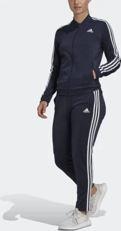 Adidas W 3S TR TS Dames Trainingspak - Maat M
