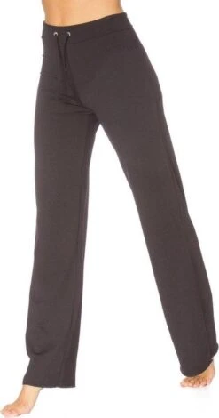 Papillon Dans Broek Met Wijde Pijp - Danskleding Dames - Zumba Kleding - Supplex - Zwart - M -Merkloos Winkel 630x1200 5