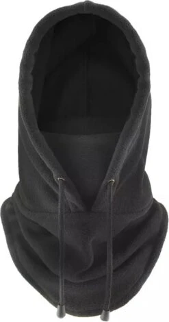 Colsjaal Voor De Winter - Nekwarmer - Motorkol Zwart - Sjaal - Fleece Halswarmer - Motor Sjaal - Gezichtssjaal - Colsjaal - Fleece Capuchon - Winter Accessoires