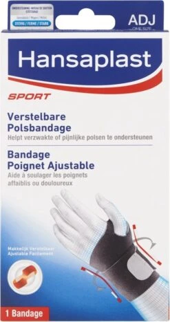 Hansaplast Sport Verstelbare Neopreen Polsbandage
