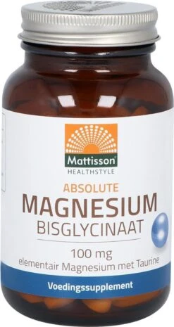 Mattisson - Magnesium Bisglycinaat 833mg - 90 Tabletten -Merkloos Winkel 638x1200 3