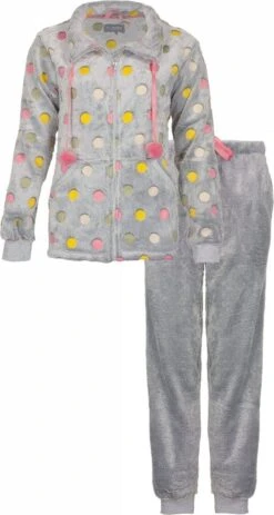 Irresistible Fleece Dames Huispak Grijs Melange IRHSD2001A - Maten: XL -Merkloos Winkel 640x1200 11