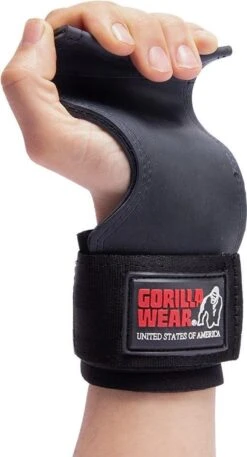 Gorilla Wear Lifting Grips - Lifting Straps - One Size - Zwart -Merkloos Winkel 648x1200 2