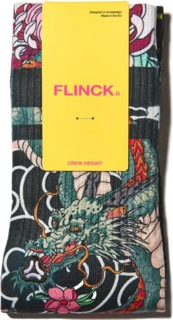 FLINCK Sportsokken - Irezumi Tattoo - Maat 42-44 - Unisex - Heren Sokken - Dames Sokken - Naadloze Sokken - Crossfit Sokken - Hardloop Sokken - Fitness Sokken - Fietssokken -Merkloos Winkel 652x1200 11