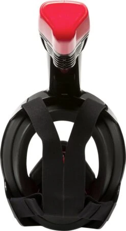 Atlantis Full Face Mask 2.0 - Snorkelmasker - Volwassenen - Zwart/Rood - L/XL -Merkloos Winkel 656x1200 9