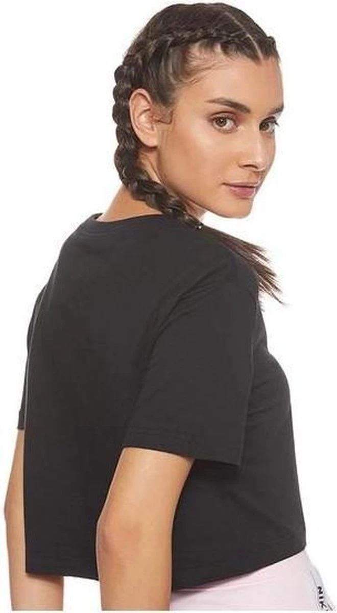 Nike Sportswear Essential Crop Icon Futura Dames T-Shirt - Maat M 6 Nike Sportswear Essential Crop Icon Futura Dames T-Shirt - Maat M - Afbeelding 4