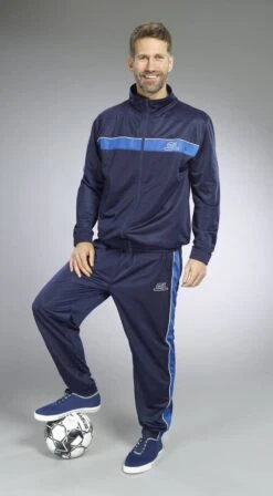 Merkloos Trainingspak 3-delig (2 Broeken) - Navy/Royal Blauw - M -Merkloos Winkel 662x1200 2