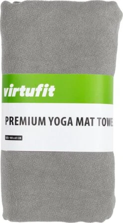 VirtuFit Premium Yoga Mat Handdoek- Anti-slip - Extra Dik (6 Mm) - 183 X 61 X 0,6 Cm - Natural Grey -Merkloos Winkel 665x1200 3