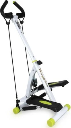 Wayflex - Opvouwbare Stepper - Hometrainer - Fitness Stepper - Fitnesstrainer - Wit/Zwart -Merkloos Winkel 667x1200 1