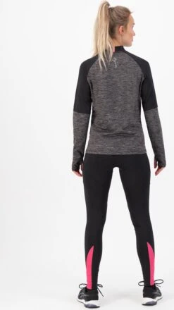 Rogelli Enjoy Runningtop - Sporttrui Dames - Grijs/Zwart/Roze - Maat M -Merkloos Winkel 674x1200 10