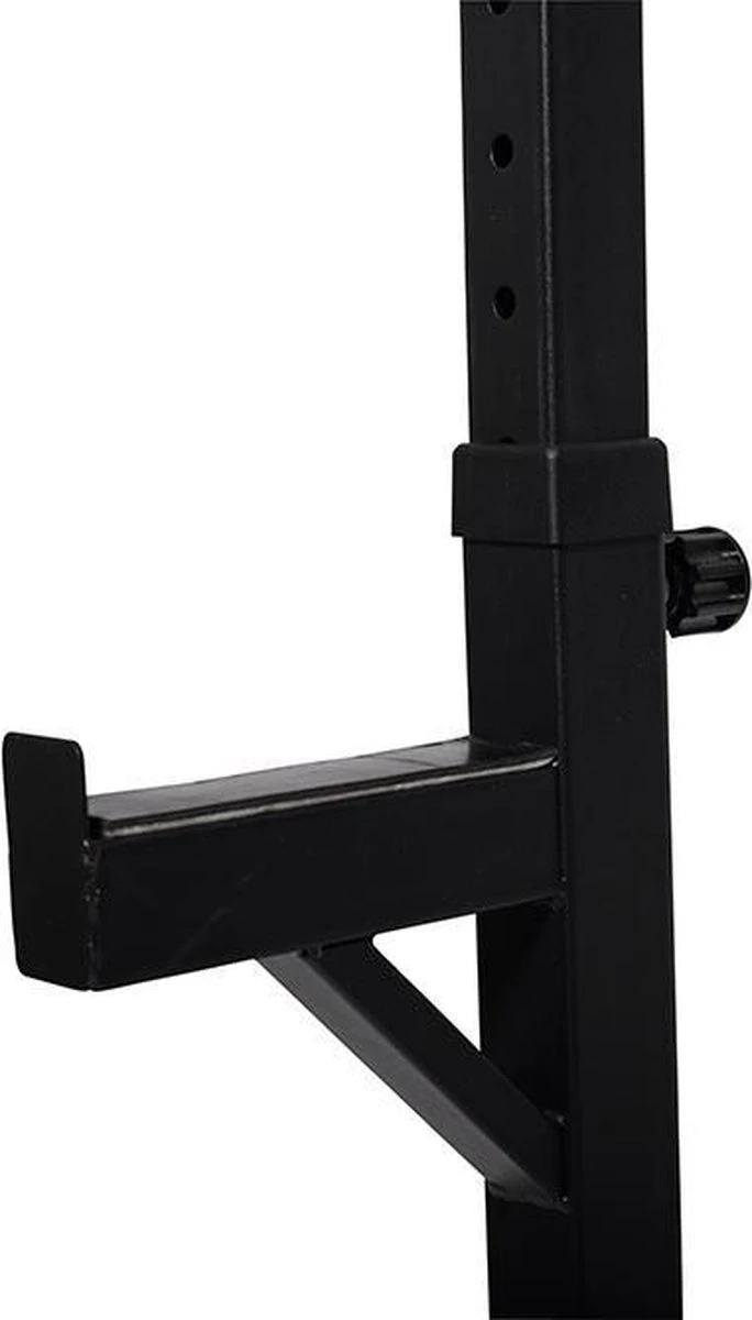 Squat Rack - VirtuFit Squat Rek - Verstelbaar - Haltersteunen - Met Dipsteunen 10 Squat Rack - VirtuFit Squat Rek - Verstelbaar - Haltersteunen - Met Dipsteunen - Afbeelding 8