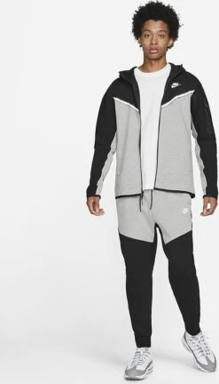 Nike M NSW TCH FLC HOODIE FZ WR Heren Vest - Maat M -Merkloos Winkel 686x1200 12