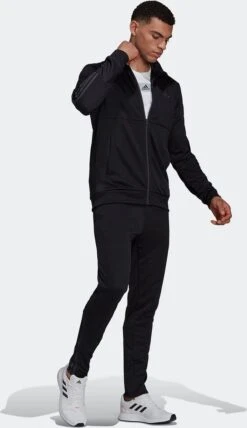 Adidas MTS Slim Zipped Heren Trainingspak - Maat XL