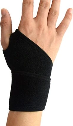 AVE Polsband Voor Links Of Rechts – Polsbrace - Universele Polssteun – Polsversteviger – One Size Polsbandage