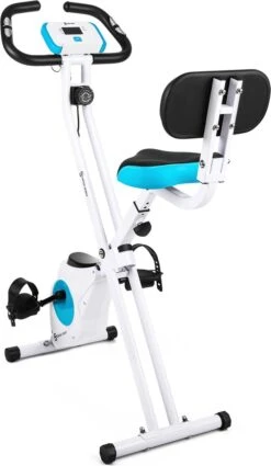 CAPITAL SPORTS Azura Hometrainer - Fitness Fiets - Fietstrainer Met 8 Standen - Inclusief Hartslagmeter - Opvouwbaar -Merkloos Winkel 698x1200 7