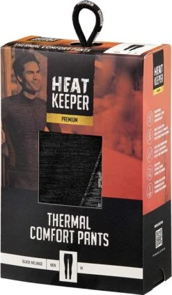 Heatkeeper Thermoset Heren Premium Techno - Thermoshirt Met Lange Mouwen En Legging - Zwart Melange - TOGwaarde 2.8 - Thermisch Isolerend Shirt En Legging - Maat M -Merkloos Winkel 699x1200 6