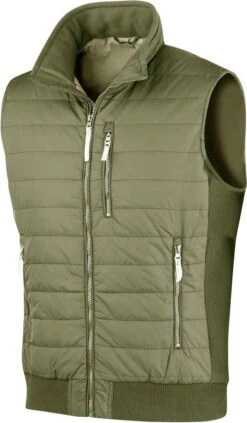 BJØRNSON Alec Bodywarmer 4 Seizoenen Heren - Outdoor - Maat 3XL - Olivine Groen