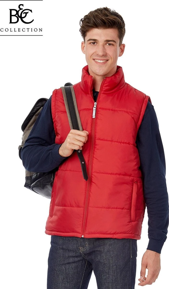 B&C Collection Heren Bodywarmer Maat M Kleur Zwart 5 B&C Collection Heren Bodywarmer Maat M Kleur Zwart - Afbeelding 3