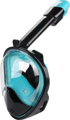 Atlantis Full Face Mask 2.0 - Snorkelmasker - Volwassenen - Zwart/Turquoise - L/XL -Merkloos Winkel 705x1200 10
