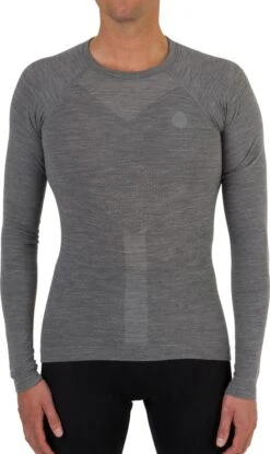 AGU Winterday Thermoshirt Lange Mouw Merino Wol - Zwart - L/XL -Merkloos Winkel 714x1200