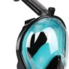 Atlantis Full Face Mask 2.0 - Snorkelmasker - Volwassenen - Zwart/Turquoise - L/XL