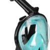 Atlantis Full Face Mask - Snorkelmasker - Volwassenen - Zwart/Turquoise - L/XL 1 Atlantis Full Face Mask - Snorkelmasker - Volwassenen - Zwart/Turquoise - L/XL -Merkloos Winkel 722x1200 8