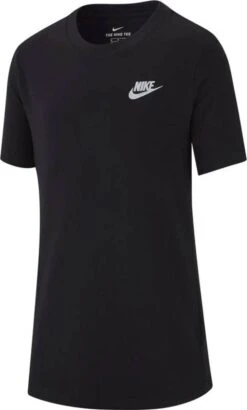 Nike B NSW TEE EMB FUTURA Jongens Sportshirt - Maat M