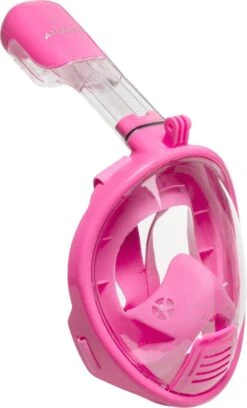 Atlantis Full Face Mask 2.0 - Snorkelmasker - Kinderen - Roze - XS