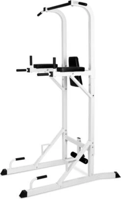 Klarfit FIT-KS04 Pull Up Fitness Station Met 6 Functies - Krachttraining - Crunches / Dips / Pushups /sit-ups / Chin Up Bar - Tot 100kg