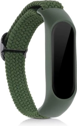 Kwmobile Horlogebandjes Compatibel Met Xiaomi Mi Smart Band 6 / Mi Band 6 / Band 5 - 2 X Nylon Smartwatch Bandje In Zwart / Groen. -Merkloos Winkel 731x1200 5