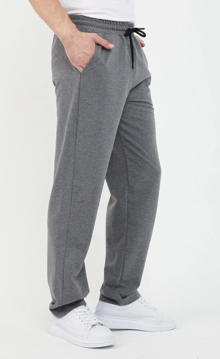 Comeor Joggingbroek Heren - Donkergrijs - S - Trainingsbroek Heren - Lange Sportbroek 4 Comeor Joggingbroek Heren - Donkergrijs - S - Trainingsbroek Heren - Lange Sportbroek - Afbeelding 2