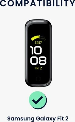 Kwmobile 2x Armband Voor Samsung Galaxy Fit 2 - Bandjes Voor Fitnesstracker In Zwart / Donkergroen -Merkloos Winkel 737x1200 23