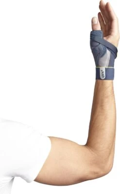 Push Sports Duimbrace - Donkergrijs - Rechts - Maat M