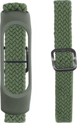 Kwmobile Horlogebandjes Compatibel Met Xiaomi Mi Smart Band 6 / Mi Band 6 / Band 5 - 2 X Nylon Smartwatch Bandje In Zwart / Groen. -Merkloos Winkel 747x1200 14