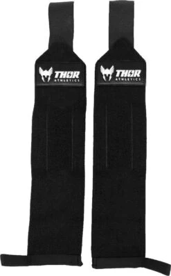 Thor Athletics - Wrist Wraps - Polsbrace 60cm - Extra Sterk - Zwart - Fitness - Krachttraining - Powerlifting - Bodybuilding - Bankdrukken -Merkloos Winkel 747x1200 18
