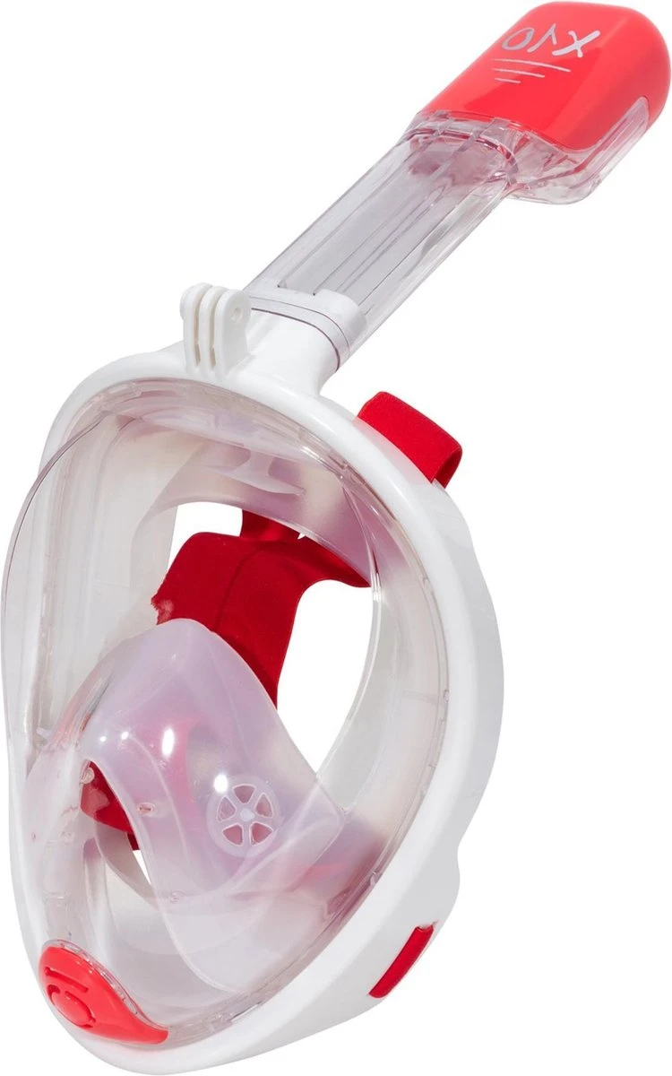 X10 Full Face Mask- Snorkelmasker - Volwassenen - Coral - L/XL 5 X10 Full Face Mask- Snorkelmasker - Volwassenen - Coral - L/XL - Afbeelding 3