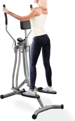GoodVibes - Crosstrainer Met LCD-scherm Voor Thuisgebruik Met Hartslagsensor En Buiksteun - Thuistrainer - Stepper - Cardiotrainer - Homegym -Merkloos Winkel 752x1200 13