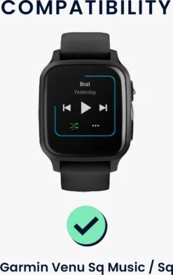 Kwmobile 2x Armband Voor Garmin Venu Sq Music / Sq - Bandjes Voor Fitnesstracker In Donkerblauw / Oudroze -Merkloos Winkel 754x1200 7