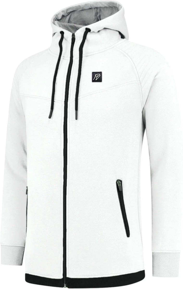 Paulo Vici Joggingpak -Trainingspak Heren - Tracksuit - Wit 10 Paulo Vici Joggingpak -Trainingspak Heren - Tracksuit - Wit - Afbeelding 8