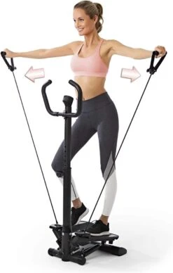 VITALmaxx Fitnesstrainer Stepper - Zwart -Merkloos Winkel 763x1200 11