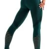 Sportlegging Dames - Fitness Legging - Yoga Legging - High Waist Sport Legging - Anti Cellulite - Shapewear Dames - Push Up - Butt Lifter - Sportkleding Dames - Booty | Luminatic® | Groen | M