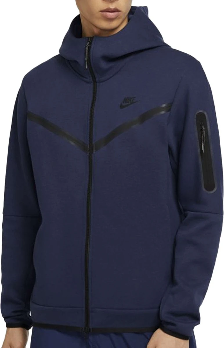 Nike M NSW TCH FLC HOODIE FZ WR Heren Vest - Maat S 4 Nike M NSW TCH FLC HOODIE FZ WR Heren Vest - Maat S - Afbeelding 2