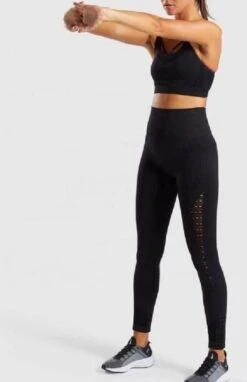 Yoga Broek - Zwart - Naadloos - Hoge Taille - Legging - Fitness - Maat M -Merkloos Winkel 776x1200 3