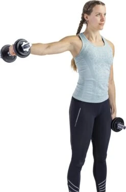 RS Sports Dumbellset - Halterset Met Gewichten - Totaal 20 Kg - 2 Stangen - Zwart -Merkloos Winkel 789x1200 13