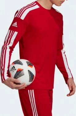 Adidas Squadra 21 Voetbalshirt Lange Mouw Heren - Rood / Wit | Maat: L -Merkloos Winkel 791x1200 13