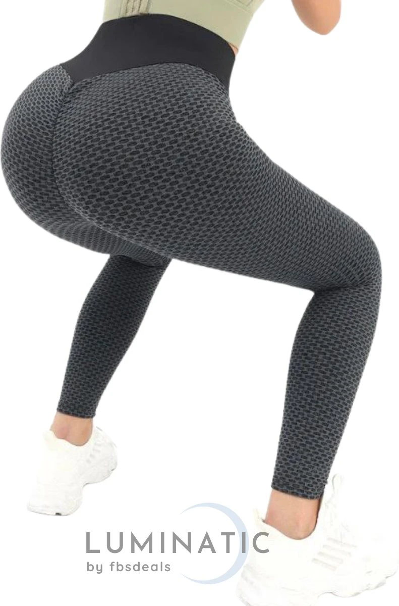 TikTok Legging - Sportlegging Dames - Squat Proof En Fitness Legging - Yoga Legging - High Waist Sport Legging - Anti Cellulite - Shapewear Dames - Push Up - Butt Lifter - Sportkleding Dames | Luminatic® | Zwart | Maat XL 4 TikTok Legging - Sportlegging Dames - Squat Proof En Fitness Legging - Yoga Legging - High Waist Sport Legging - Anti Cellulite - Shapewear Dames - Push Up - Butt Lifter - Sportkleding Dames | Luminatic® | Zwart | Maat XL - Afbeelding 2