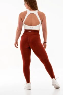 Merkloos Blend Sportlegging Dames - Squatproof, Contour & High Waist - Rood -Merkloos Winkel 798x1200 11