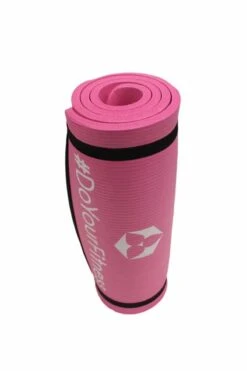 #DoYourFitness - Dikke Fitness Mat Perfect Voor Pilates, Aerobics, Yoga - »Yamuna« - Non-slip, Duurzaam, Huidvriendelijk, Slijtvast - 183 X 61 X 1,5 Cm - Pink -Merkloos Winkel 800x1200 132