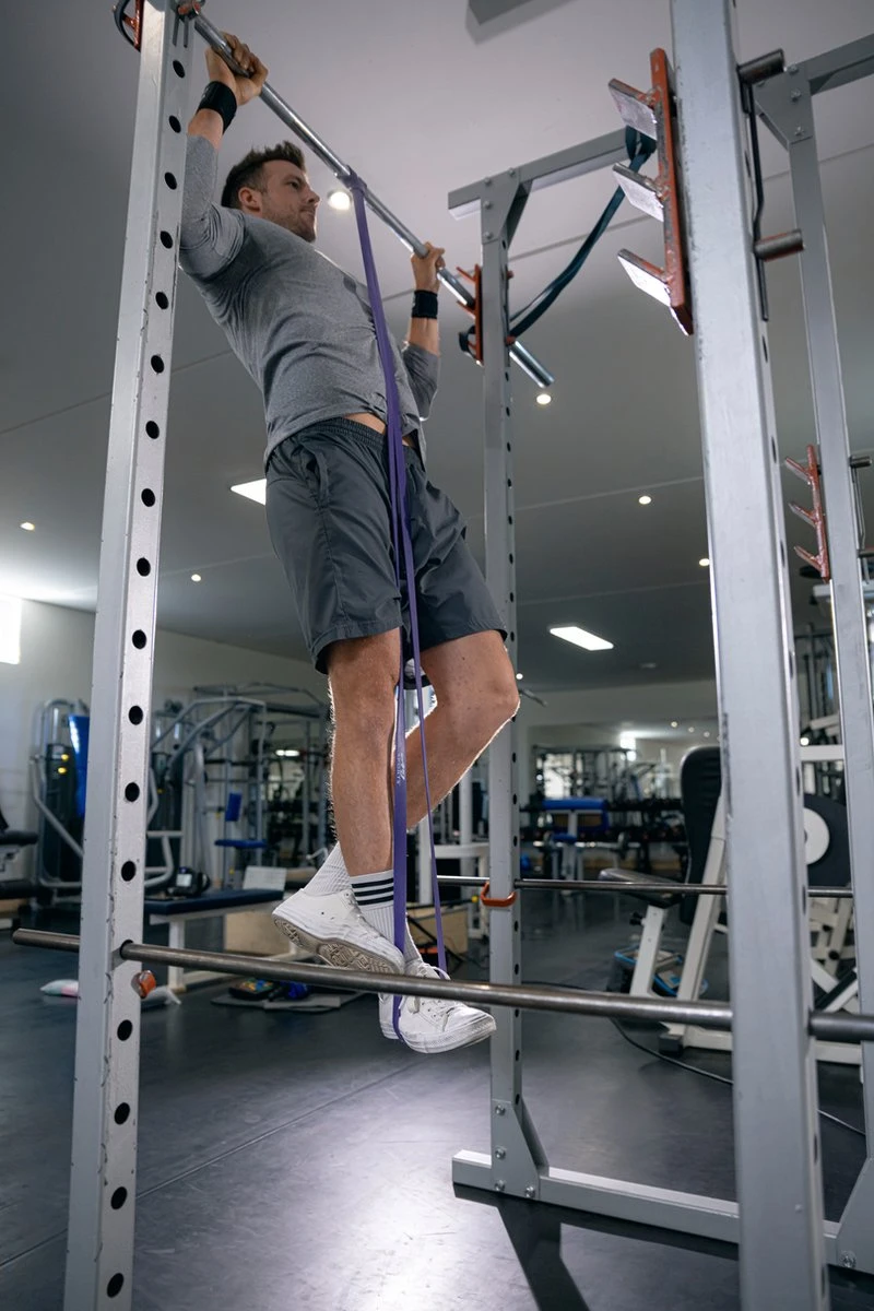 AJ-Sports Weerstandsbanden - Pull Up Bands EXTRA Heavy - Power Bands - Set Van 5 Banden - 5 Verschillende Weerstanden - Fitness Elastiek - Pull Up Pack Crossfit - Powerlifting Banden - Fitness - Workout - Inclusief Draagtas 7 AJ-Sports Weerstandsbanden - Pull Up Bands EXTRA Heavy - Power Bands - Set Van 5 Banden - 5 Verschillende Weerstanden - Fitness Elastiek - Pull Up Pack Crossfit - Powerlifting Banden - Fitness - Workout - Inclusief Draagtas - Afbeelding 5