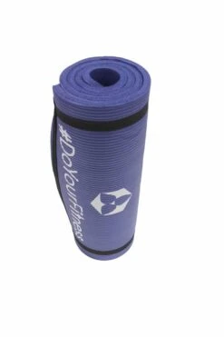 #DoYourFitness - Dikke Fitness Mat Perfect Voor Pilates, Aerobics, Yoga - »Yamuna« - Non-slip, Duurzaam, Huidvriendelijk, Slijtvast - 183 X 61 X 1,5 Cm - Blauw -Merkloos Winkel 800x1200 140